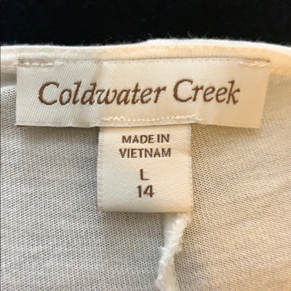 Rounded neckline cold shoulder long sleeve top - Picture 8 of 8